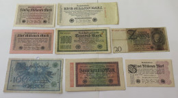 GERMANY COLLECTION BANKNOTES, LOT 15pc EMPIRE #xb 297 - Verzamelingen