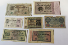 GERMANY COLLECTION BANKNOTES, LOT 15pc EMPIRE #xb 289 - Sammlungen