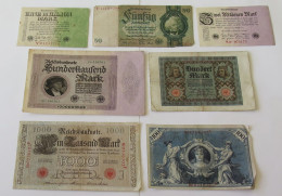 GERMANY COLLECTION BANKNOTES, LOT 15pc EMPIRE #xb 267 - Collezioni