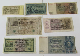 GERMANY COLLECTION BANKNOTES, LOT 15pc EMPIRE #xb 253 - Verzamelingen