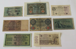 GERMANY COLLECTION BANKNOTES, LOT 15pc EMPIRE #xb 231 - Verzamelingen