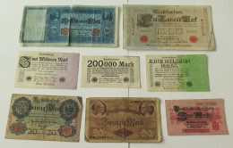 GERMANY COLLECTION BANKNOTES, LOT 15pc EMPIRE #xb 213 - Colecciones