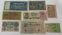 GERMANY COLLECTION BANKNOTES, LOT 15pc EMPIRE #xb 177 - Colecciones