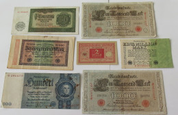 GERMANY COLLECTION BANKNOTES, LOT 15pc EMPIRE #xb 143 - Verzamelingen