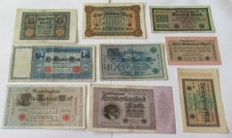 GERMANY COLLECTION BANKNOTES, LOT 15pc EMPIRE #xb 091 - Collezioni