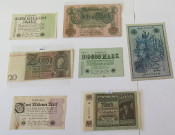 GERMANY COLLECTION BANKNOTES, LOT 15pc EMPIRE #xb 027 - Collections