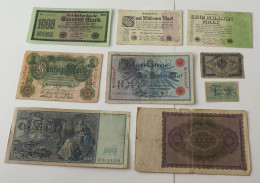 GERMANY COLLECTION BANKNOTES, LOT 15pc EMPIRE #xb 359 - Verzamelingen