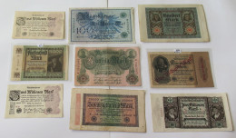 GERMANY COLLECTION BANKNOTES, LOT 15pc EMPIRE #xb 093 - Sammlungen