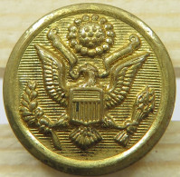 UNITED STATES MEDAL / BUTTON EAGLE WATERBURY 16MM #alb059 0433 - Autres & Non Classés