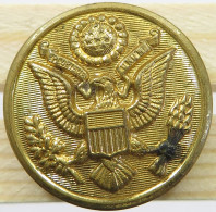 UNITED STATES MEDAL / BUTTON EAGLE WATERBURY 23MM #alb059 0419 - Autres & Non Classés