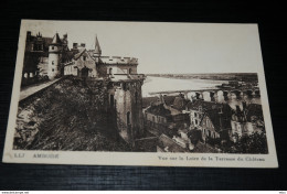 A8989        AMBOISE, VUE SUR LA LOIRE DE LA TERRASSE DU CHATEAU - 1937 - Amboise