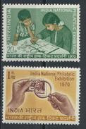 °°° INDIA - Y&T N°313/14 - 1970 MNH °°° - Ungebraucht