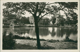 HAMBURG / STELLINGEN - CARL HAGENBECK'S TIERPARK - TEICH BEI DER BIRMANISCHEN INSEL - 1930s  (16869) - Stellingen