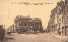 FRANCE - Paris - La Madeleine - Place Massenet - Rue De Paris Et Rue Du Docteur Legay - Carte Postale Ancienne - Plazas