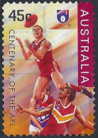 AUSTRALIA 1996 45c Multicoloured- 100th Ann Of AFL, Brisbane Lions Self Adhesive FU - Gebraucht