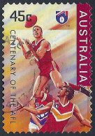 AUSTRALIA 1996 45c Multicoloured- 100th Ann Of AFL, Brisbane Lions Self Adhesive FU - Usados