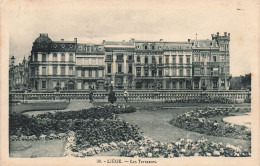 BELGIQUE - Liège - Les Terrasses - Carte Postale Ancienne - Liege