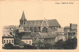 BELGIQUE - Liège - Eglise Saint Croix - Carte Postale Ancienne - Lüttich