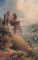 ALLEMAGNE - Burg Rheinstein - Lac - Château - Tableau - Carte Postale Ancienne - Autres & Non Classés