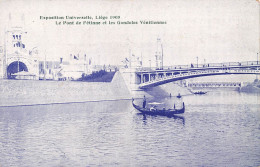 BELGIQUE - Liège - Le Pont De Fétinne Et Les Gondoles Vénitiennes - Carte Postale Ancienne - Lüttich