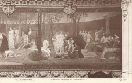 ARTS - Tableau - Sorbonne - Grande Fresque (détail De Droite) - Carte Postale Ancienne - Malerei & Gemälde