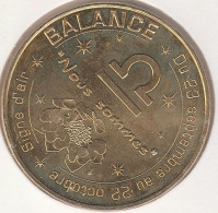 MONNAIE DE PARIS 2016 - 13 AUBAGNE Balance - 23 Septembre Au 22 Octobre - Signe D'Air - Nous Sommes - 2016