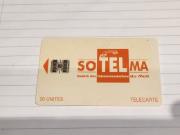 MALI-(SOT-0026D)-Orange Logo-(With Moreno Logo)-(22)-(20units)-(C53149454)-(tirage-100.000)+1card Prepiad - Malí