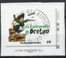 FRANCE COLECTOR MONTIMBRAMOI DEMENAGEURS BRETONS Gastronomie Oblitéré - Used Stamps