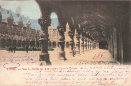 BELGIQUE - Liège - Vue Générale De La Première Cour Du Palais - Colorisé - Carte Postale Ancienne - Liege