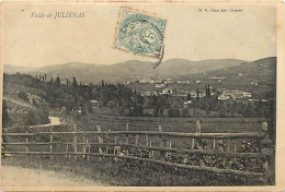 - Rhône -ref-A173-  Julienas - Vallée De Julienas - - Julienas