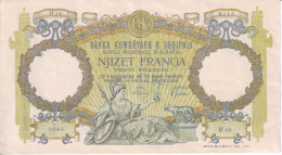 BILLETE DE ALBANIA DE 20 FRANGA DEL AÑO 1939  (BANKNOTE) (posible Reproducción) - Albania