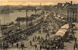 BELGIQUE - Liège - Le Quai De Batte - Animé - Carte Postale Ancienne - Liege