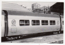 CPM Gijon Asturias Espana Ferrocarril Coche De Viajeros Fc De Langreo FEVE Ed Editren Otros Ferrocarriles - Asturias (Oviedo)