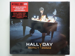 Johnny Hallyday Double Cd Album + Dvd Digipack Bercy 2003 - Andere - Franstalig