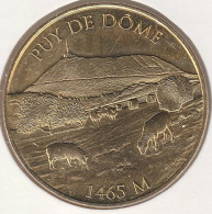 MONNAIE DE PARIS 2016 - 63 ORCINES Les Boutiques Du Puy-de-Dôme - Puy De Dôme - 1465M - 2016