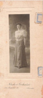 Photographie - Jeune Femme  - Nitsche Et Gerhaüser - Anvers - Dim:16.5/8 Cm - Anonyme Personen