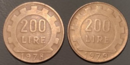 ITALIA   1978-79  LIRE 200 - 200 Liras