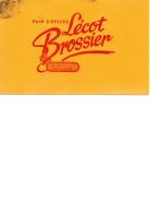 Buvard Lécot Brossier Pain D'épices - Gingerbread