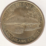 MONNAIE DE PARIS 2016 - 85 SAINT HILAIRE DE RIEZ - Saint-Hilaire-de-Riez L'Océan - Bourrine Du Bois Juquaud - 2016