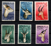 1955 - Italia - Somalia AFIS PA 26/PA 31 Animali   ------- - Somalie (AFIS)