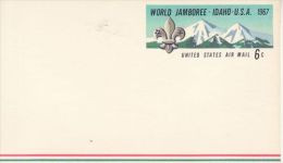 USA 1967 12TH WORLD JAMBOREE POSTCARD MINT - 1961-80