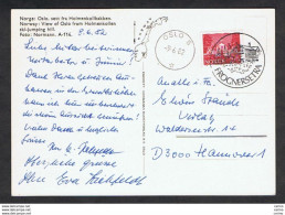 NORWAY: 1982  ILLUSTRATED POSTCARD WITH 2 K.75 (814) - TO GERMANY - Briefe U. Dokumente