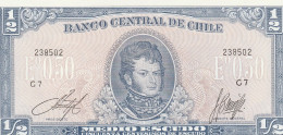 ChILE 1/2 ESCUDO 1962  P-134 UNC - Chili