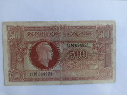 France 500 Francs Marianne 1944 - 1943-1945 Marianna