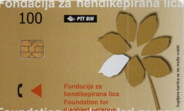 BOSNIA - CHIP CARD - PTT BIH - DISABLED PERSON - Bosnien