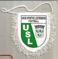 Fanion, Sports, Football, Union Sportive Lestremoise, 62 LESTREM, USL, 2 Scans, 115 X 115 Mm - Andere & Zonder Classificatie