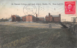 U.S.A  .   Pennsylvania   St Vincent College And  Arch Abbey. Beatty  Pa  Near Latrobe    (voir Scan) - Andere & Zonder Classificatie