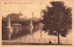 BELGIQUE - Liège - Pont De Fragnée Et église Saint Vincent - Carte Postale Ancienne - Luik