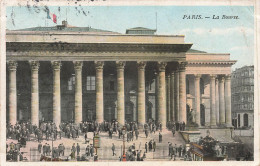 FRANCE - Paris - La Bourse - Colorisé - Animé - Carte Postale Ancienne - Sonstige Sehenswürdigkeiten