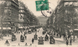 FRANCE - Paris - L'Avenue De L'Opéra - Animé - Carte Postale Ancienne - Markten, Pleinen